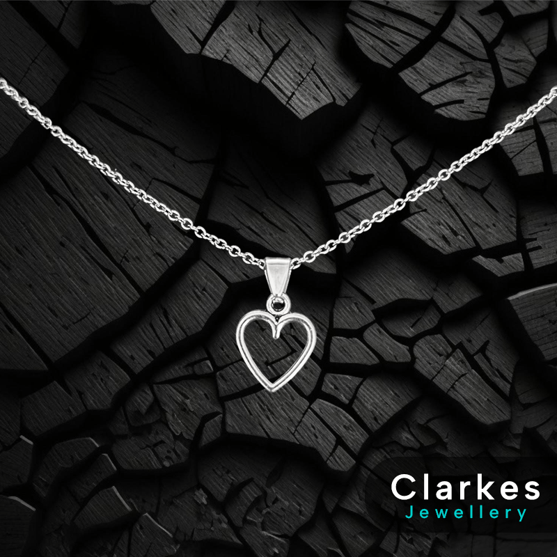 Stainless Steel Heart Necklace