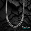 Stainless Steel Diamond Cut Cuban Chain - 11mm, 24" - Image 2