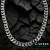 Stainless Steel Diamond Cut Cuban Chain - 15mm, 24"