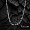 Timeless 9mm Silver Figaro Chain Necklace - 24" Stainless Steel - Image 2