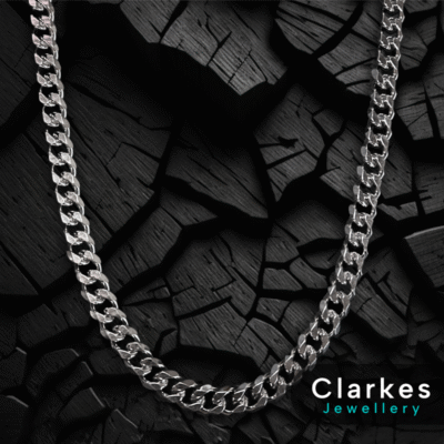 Men's Italian Cuban Chain Timeless Stainless Steel 13mm 24" Necklace + Giftbox