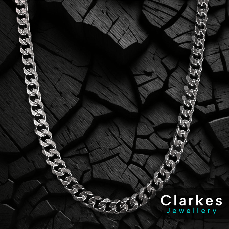 Men's Italian Cuban Chain Timeless Stainless Steel 13mm 24" Necklace + Giftbox