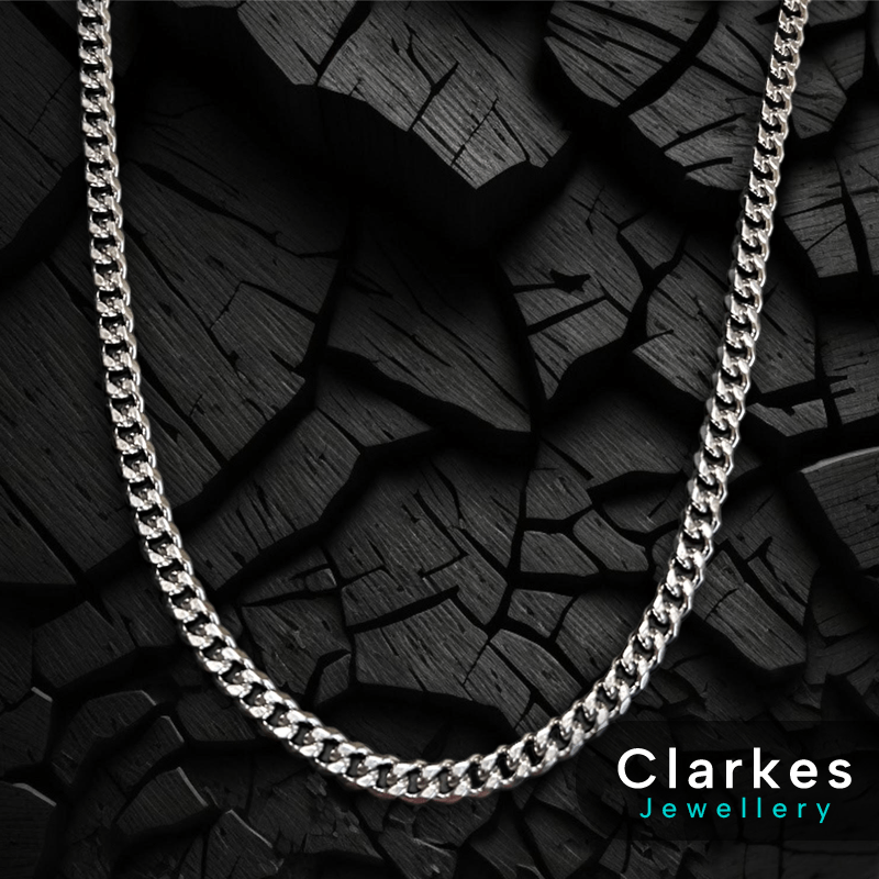 Men's Italian Cuban Chain Timeless Stainless Steel 9mm 24" Necklace + Giftbox - Image 2