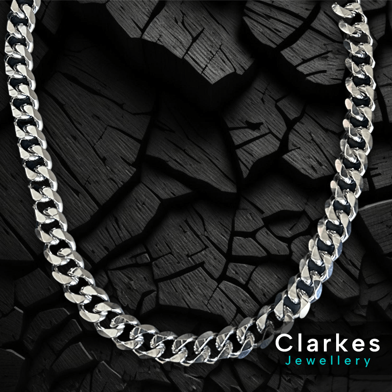 Men's Italian Cuban Chain Timeless Stainless Steel 15mm 24" Heavy Duty Necklace - Image 3