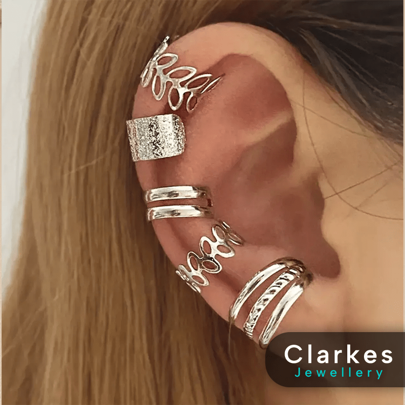 Ear Cuff Clip On Earrings Girls Ladies Kids Temporary Earrings UK