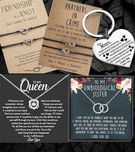 Jewellery Gift For All Occasions, To My Mum, Girlfriend, Queen, Friends, Sisters