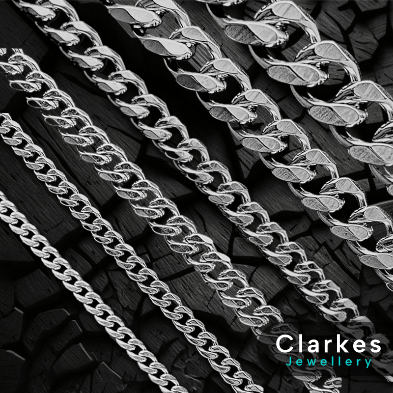 Men's Italian Cuban Link Chain 5-13mm Stainless Steel Durable Boys Curb Chain - Image 2