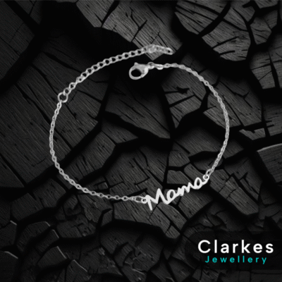 Stunning 925 Silver Mum Bracelet- Mama - Perfect Gift For Mum