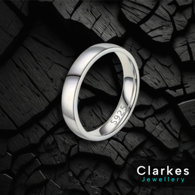 925 Silver Simplistic 5mm Band Ring - Everyday Essentials