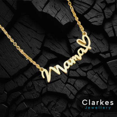 Lovely 18k Gold Finish MAMA Necklace  * Ideal Mothers Day Gift *