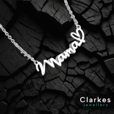 Stunning Silver MAMA Necklace  316 Stainless Steel * Ideal Gift *