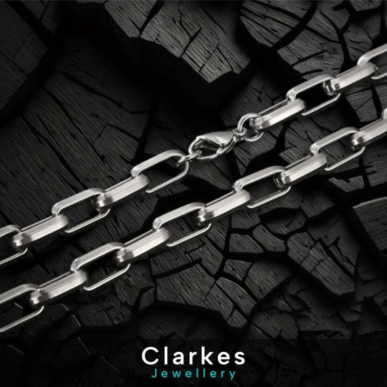 Vintage Stainless Cuban Style Link 9mm Men’s Chunky Chain – Silver